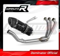 MT-09 2021 - 2022 VÝFUK Yamaha Kompletní systém Tlumič Sportovní výfuk Svod Výfuk Tlumič HP5 BLACK DOMINATOR 1
