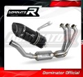 MT-09 2021 - 2022 VÝFUK Yamaha Kompletní systém EX Tlumič Sportovní výfuk Svody Výfuk HP5 BLACK DOMINATOR 1
