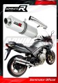 výfuk tlumič výfuku DOMINATOR oválný pasuje na motocykl Honda CBF 600 2008   2013