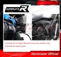 YAMAHA Tenere700 EURO 5 2021 -2022 Výfuk Odstranění katalyzátoru Katalyzátor Mezisvod Decat Svod Svodové potrubí Sběrač potrubí Výfukový svod DOMINATO