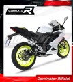 kompletní výfukový systém s tlumičem DOMINATOR Full System GP černý pasuje na motocykl Yamaha YZF R125 2021   2023 3