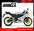 kompletní výfukový systém s tlumičem DOMINATOR Full System GP černý pasuje na motocykl Yamaha YZF R125 2021   2023 4