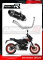 kompletní výfukový systém s tlumičem DOMINATOR Full System HP3 černý pasuje na motocykl Yamaha MT 125 2021   2024