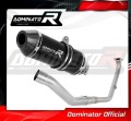kompletní výfukový systém s tlumičem DOMINATOR Full System HP3 černý pasuje na motocykl Yamaha MT 125 2021   2024 2