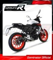 kompletní výfukový systém s tlumičem DOMINATOR Full System HP3 černý pasuje na motocykl Yamaha MT 125 2021   2024 3
