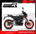 complete exhaust system with muffler DOMINATOR Full System HP3 BLACK fits to Yamaha MT 125 2021  2024 4