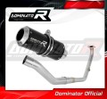kompletní výfukový systém s tlumičem DOMINATOR Full System GP černý pasuje na motocykl Yamaha MT 125 2021   2024 2