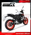 kompletní výfukový systém s tlumičem DOMINATOR Full System GP černý pasuje na motocykl Yamaha MT 125 2021   2024 3
