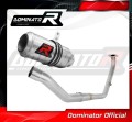 complete exhaust system with muffler DOMINATOR Full System GP fits to Yamaha MT 125 2021  2024 2