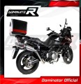 výfuk tlumič výfuku DOMINATOR oválný pasuje na motocykl Suzuki DL 650 V Strom / XT 2012   2016 3