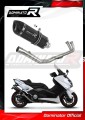 kompletní výfukový systém s tlumičem DOMINATOR Full System HP1 černý pasuje na motocykl Yamaha XP 530 T MAX 2012   2016 3