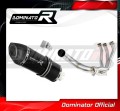kompletní výfukový systém s tlumičem DOMINATOR Full System HP5 černý pasuje na motocykl Yamaha MT 09 TRACER 900 2015   2020 5