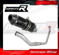 kompletní výfukový systém s tlumičem DOMINATOR Full System HP3 černý pasuje na motocykl Yamaha YZF R125 2019   2020 4