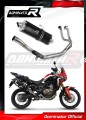 kompletní výfukový systém s tlumičem DOMINATOR Full System P7 černý pasuje na motocykl Honda CRF 1000L Africa Twin 2016   2019 3