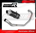 kompletní výfukový systém s tlumičem DOMINATOR Full System GP1 černý pasuje na motocykl Honda CBF 125 2009   2014 4