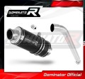 výfuk tlumič výfuku DOMINATOR GP1 černý pasuje na motocykl Honda XL 125 V VARADERO 2007   2012 4