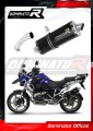 exhaust muffler DOMINATOR P7 BLACK fits to BMW R1200GS 2008  2009 3