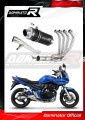 kompletní výfukový systém s tlumičem DOMINATOR Full System GP1 černý pasuje na motocykl Suzuki GSF 650 BANDIT N / S 2005   2006 3