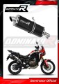 výfuk tlumič výfuku DOMINATOR P7 černý pasuje na motocykl Honda CRF 1000L Africa Twin 2016   2019 3