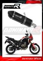 výfuk tlumič výfuku DOMINATOR HP7 černý pasuje na motocykl Honda CRF 1000L Africa Twin 2016   2019 3