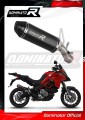 exhaust muffler DOMINATOR HP3 BLACK fits to Ducati Multistrada 1200 Enduro 2016  2018 3