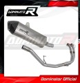 Benelli TRK 502 X 2018 - 2021 VÝFUK Tlumič Sportovní výfuk HP7 Titan Dominator Kompletní výfukový systém 1