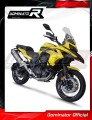 kompletní výfukový systém s tlumičem DOMINATOR Full System titanový HP7 pasuje na motocykl Benelli TRK 502 X 2018   2021 3