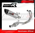 complete exhaust system with muffler DOMINATOR Full System HP8 fits to Yamaha YZFR3 2019  2024 2