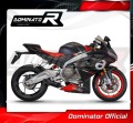 kompletny układ wydechowy z tłumikiem DOMINATOR Full System HP8 CZARNY pasujący do motocykla Aprilia RS 660 2020 - 2024 4