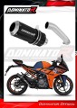 výfuk tlumič výfuku DOMINATOR GP černý pasuje na motocykl KTM RC 390 2022   2024