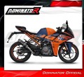 výfuk tlumič výfuku DOMINATOR HP3 černý pasuje na motocykl KTM RC 390 2022   2024 4