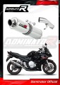 výfuk tlumič výfuku DOMINATOR kulatý pasuje na motocykl Suzuki GSXF 650 2007   2016