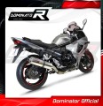 Suzuki GSX 1250 FA 2010 - 2016 Motocyklový sportovní výfuk tlumič koncovka Dominator OV Exhaust System 2