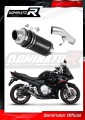 Suzuki GSXF 650 GSX 650 F 2007-2016 motocyklový výfuk tlumič Dominator GP1 BLACK