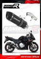 výfuk tlumič výfuku DOMINATOR HP1 černý pasuje na motocykl Suzuki GSXF 650 2007   2016