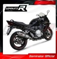 Suzuki GSX 1250 FA 2010-2016 Dominator Kompletní výfukový systém Tlumič Svody Sběrač Výfuk Tlumič HP1 2