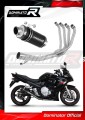 Suzuki GSX 650 F 2007-2016 Dominator Kompletní výfukový systém Tlumič Svod Kolektor Výfuk GP1 BLACK