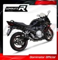 Suzuki GSX 650 F 2007-2016 Dominator Kompletní výfukový systém Tlumič Svod Kolektor Výfuk GP1 BLACK 2