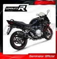 Suzuki GSX 650 F 2007-2016 Dominator kompletní výfukový systém tlumič svod výfuk HP1 BLACK 2