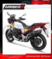 výfuk tlumič výfuku DOMINATOR HP1 černý pasuje na motocykl Moto Guzzi V85 TT 2019   2020 3