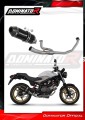 kompletní výfukový systém s tlumičem DOMINATOR Full System HP3 černý pasuje na motocykl Honda VTR 250 2009   2015