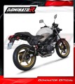 kompletní výfukový systém s tlumičem DOMINATOR Full System HP3 černý pasuje na motocykl Honda VTR 250 2009   2015 3