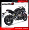 Honda CB 650R 2019 - 2023 Kompletní výfukový systém Tlumič Výfuk Sportovní výfuk Tlumič Svod Sběrač Výfuk Tlumič GP DOMINATOR EXHAUST SYSTEM 2