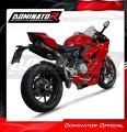 kompletní výfukový systém s tlumičem DOMINATOR Full System HP8 černý pasuje na motocykl Ducati Panigale V2 2020   2023 5