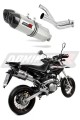 FMX 650 VÝFUK Honda Tlumič Výfuk Sportovní výfuk HP1 Carbon Tip 2005 - 2009 Dominator x