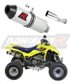 LTZ 400 LT-Z 400 VÝFUK Suzuki tlumič sportovní výfuk s karbonovou koncovkou MX DOMINATOR 5