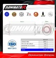Honda CRF 300L / Rally 2021 - 2023 motorcycle Exhaust Muffler Auspuff Sportauspuff Silencer Echappement Silencieux Scarico Scarichi Escape Wydech Tłumik MX2 Dominator Exhaust System 4