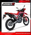 výfuk tlumič výfuku DOMINATOR MX2 černý pasuje na motocykl Honda CRF 300L / Rally 2021   2023 3