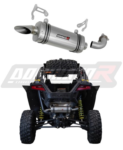 Polaris RZR PRO XP 1000 2020 - 2023 motocyklový výfuk tlumič sportovní výfuk P7 Dominator Exhaust System 5