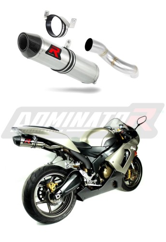 ZX6R 636 VÝFUK Kawasaki Tlumič Výfuk Sportovní výfuk Tlumič Výfuk Tlumič Výfuk Výfuky Výfuk Výfuk Tlumič Karbonová koncovka HP2 2005 - 2006 Dominator 